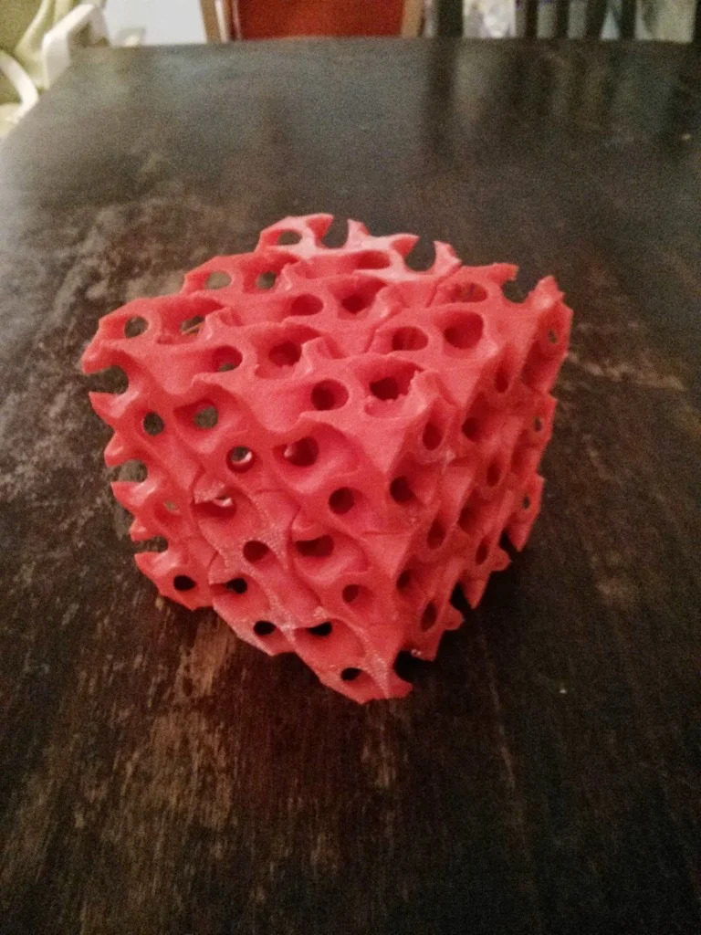 Gyroid Soma Cube Puzzle
