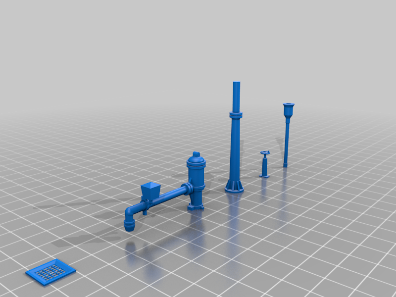 Wasserkran / Water standpipe (gauge H0)