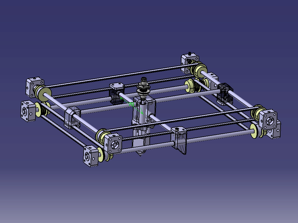 Ultimaker Inspired Cupcake Gantry