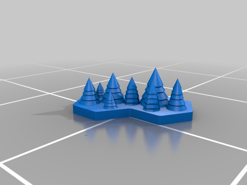 LotP - Terrain - Forest (2 hex)