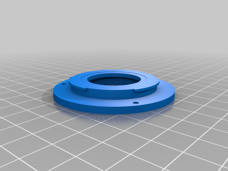 C-Mount (CCTV) to Fujifilm X-Mount Lens Adapter