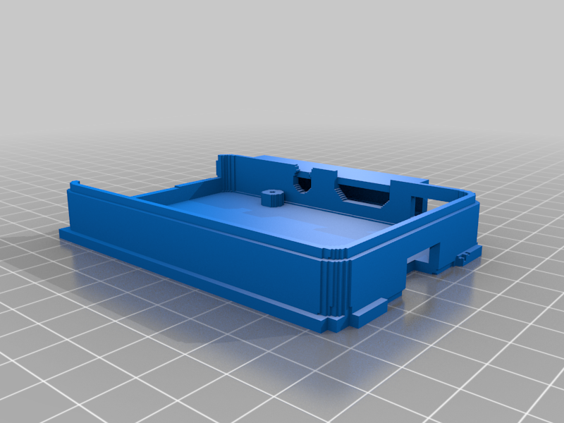 (3D Slash) Case-Bottom-CableManaged-OctoPrint-ENERGY