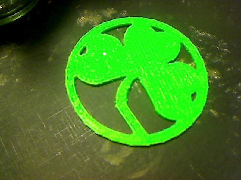 Shamrock Beermat