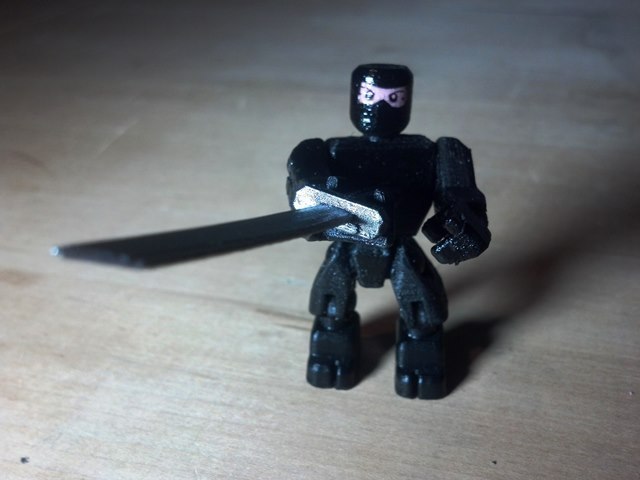Lil Ninja - Open Source Minifig