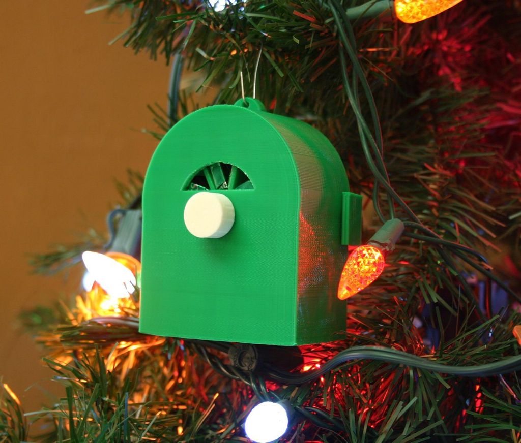 Candy Dispensing Radio Ornament