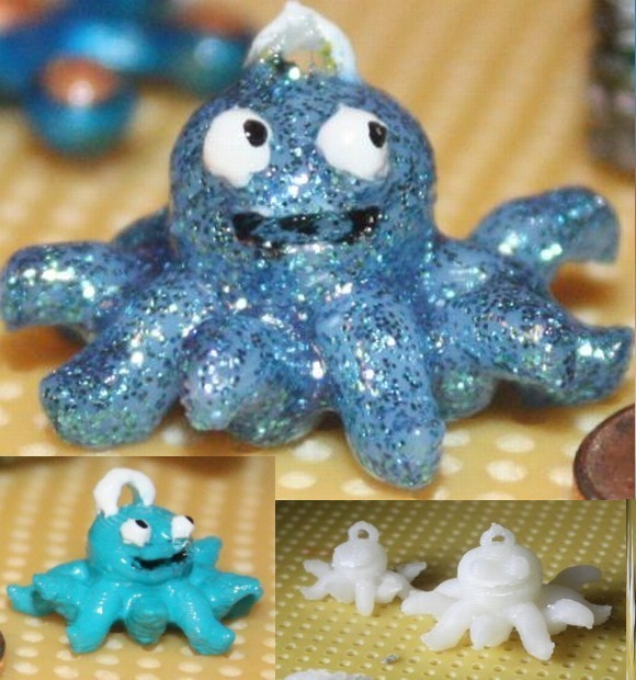 Daily earring #49: Octopus