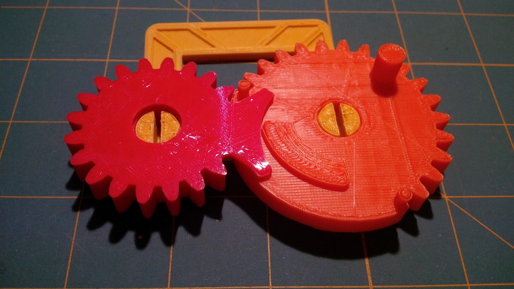 Intermittent Gear Toy