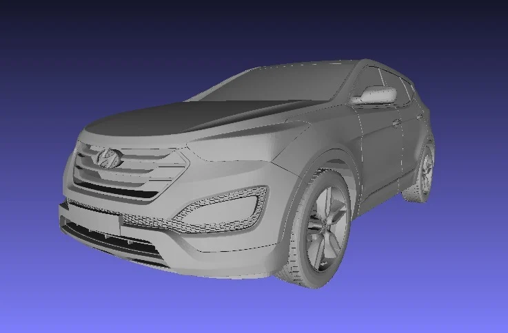 3D Model Hyundai Santa Fe Sport 2013 - 2014