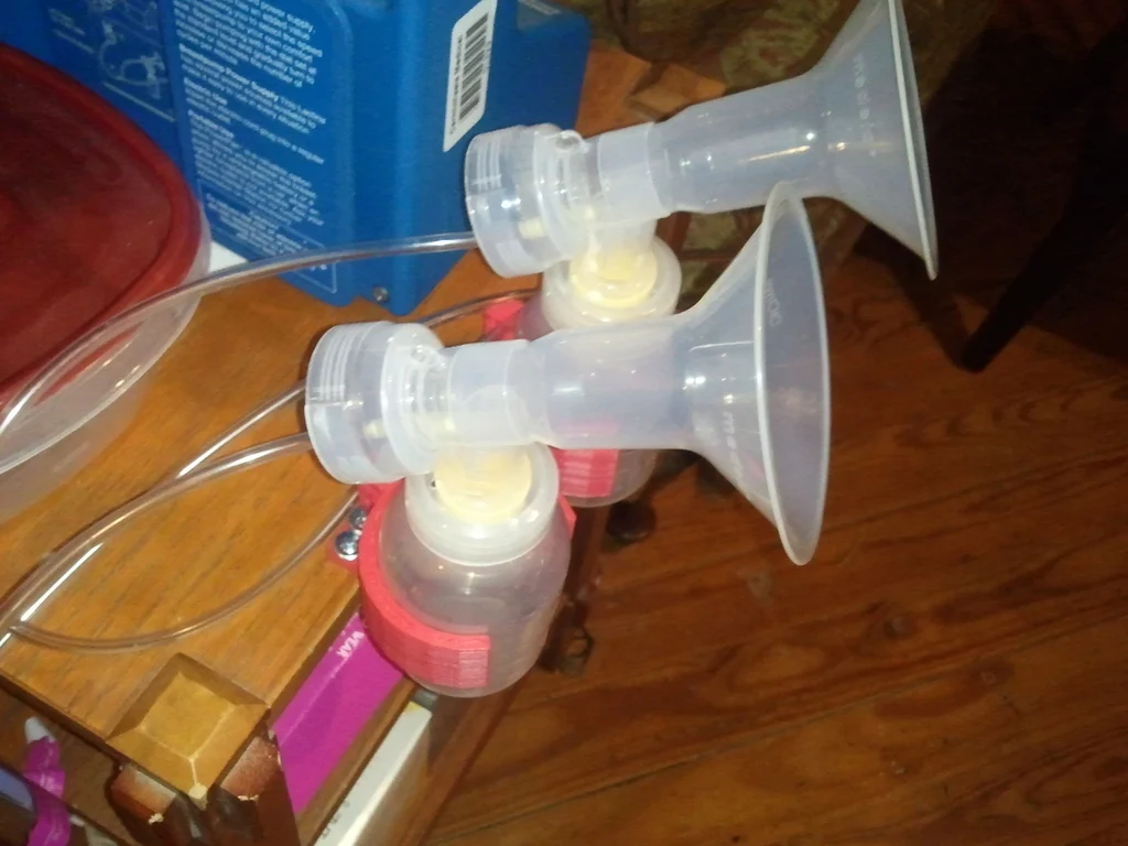 Breast Pump Bottle Holder