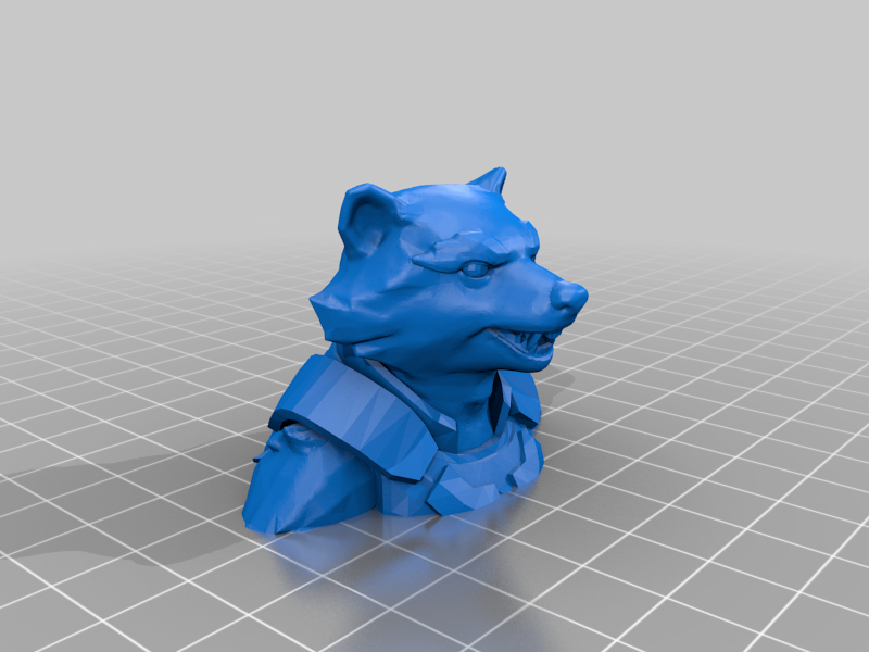 Rocket Raccoon Bust