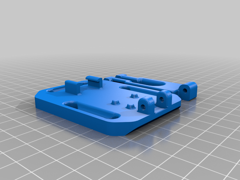Quick mole clip for double mag holders