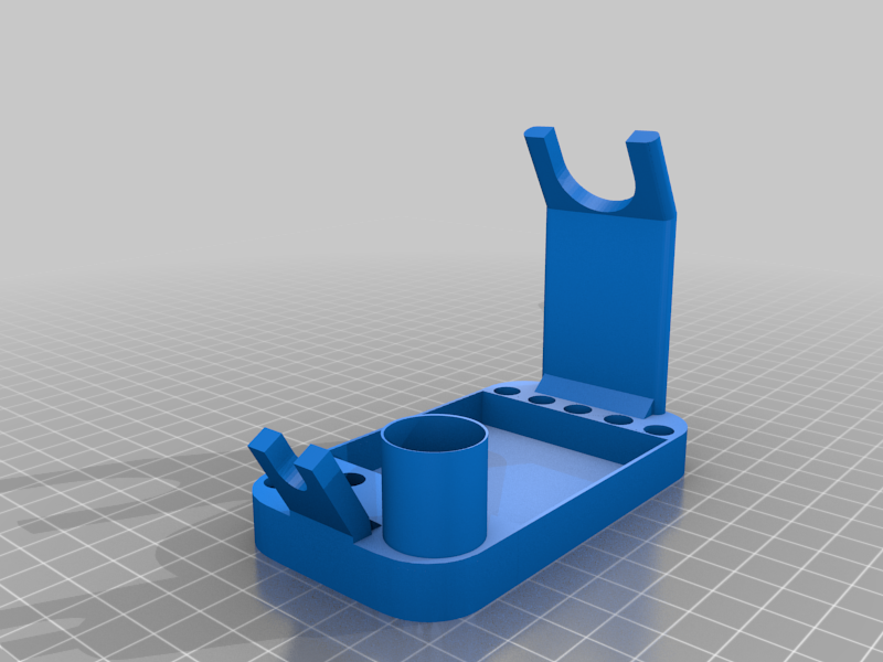Soldering iron stand with sponge, tips and desoldering