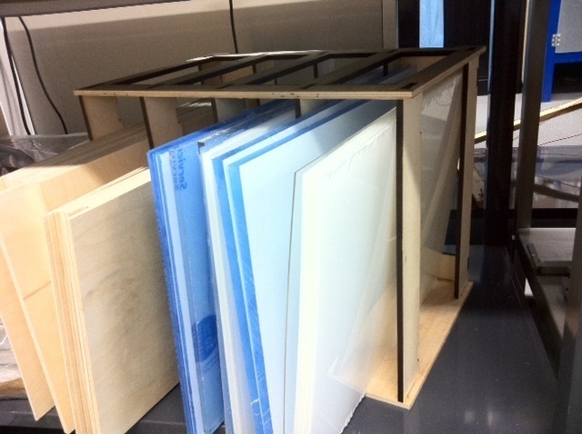 Material Storage Rack for Sheet