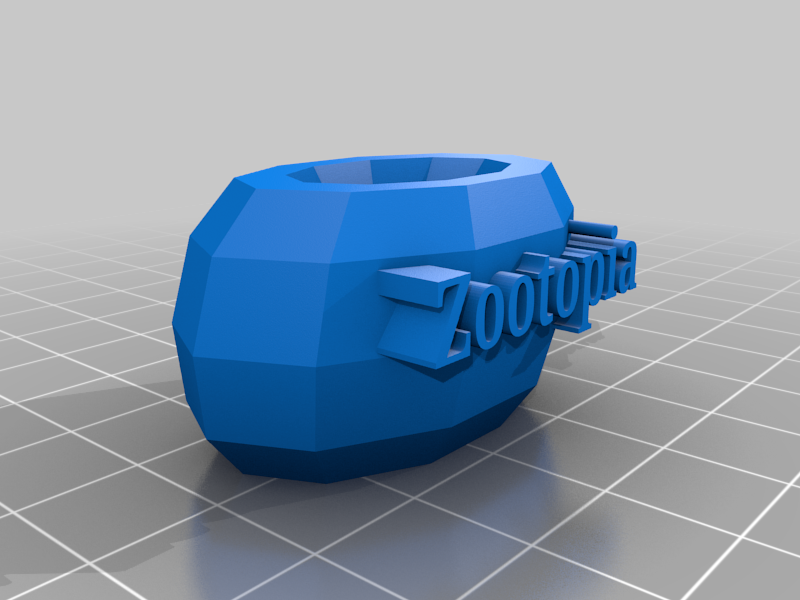 Zootopia ring
