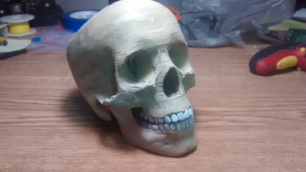 Supportless Candy Bowl Skull