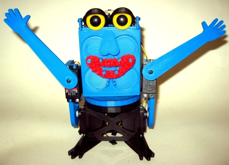 ESRA 3D printed arms and neck
