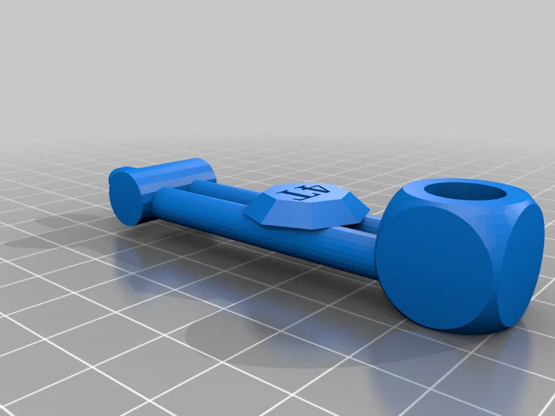 Double Barrel smoking pipe 4T
