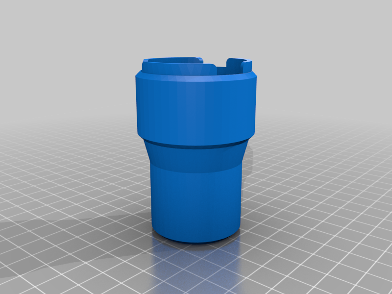 Parametrized Festool locking vacuum hose adapter