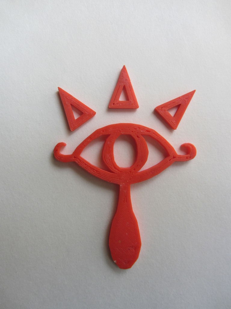 The eye of the sheikah symbol