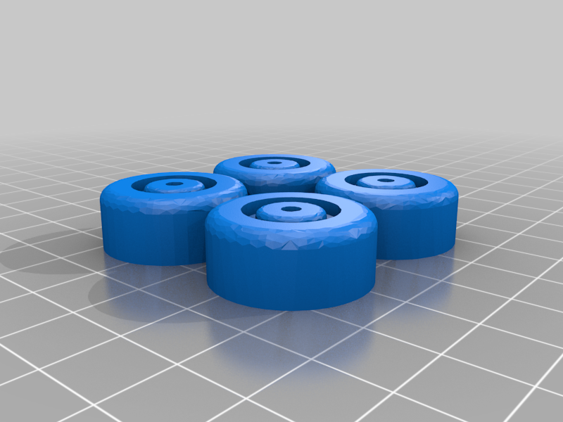 Toy Car Wheels 24 mm