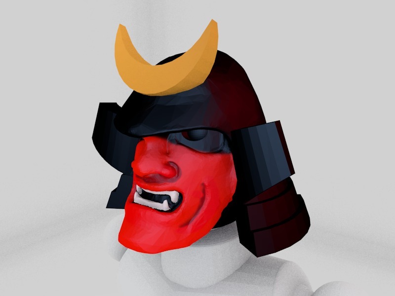 Modio Part: Samurai Head
