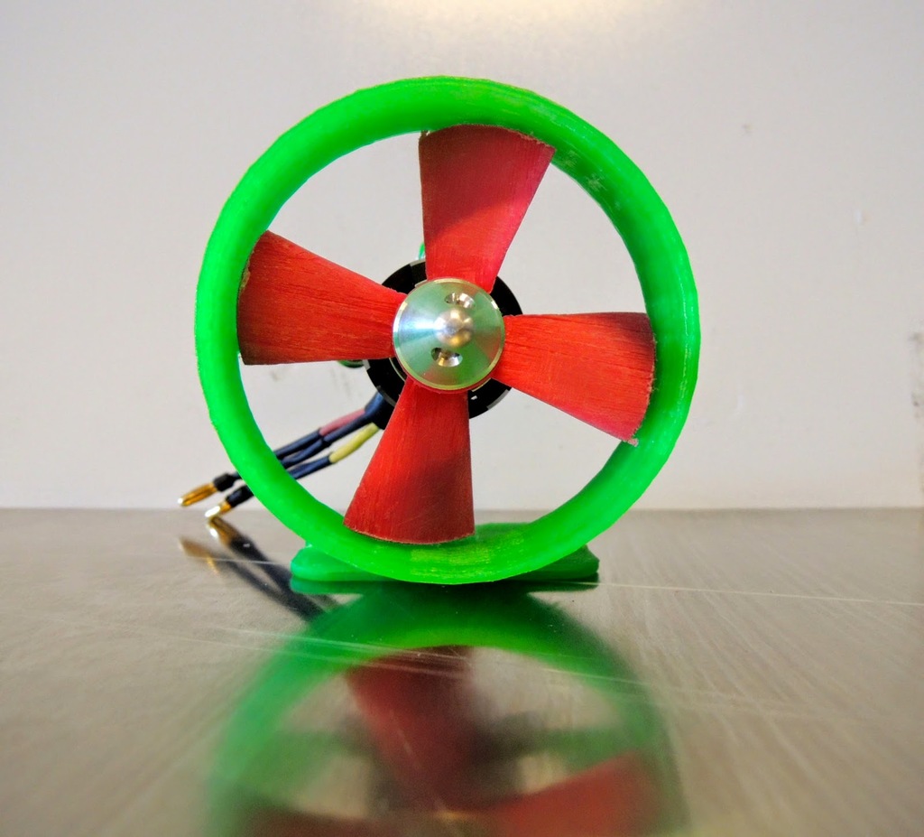 Parametric ROV thruster propeller