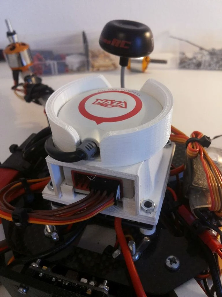 DJI Naza Mount - completely modular (Use 1 Naza for multiple copters)