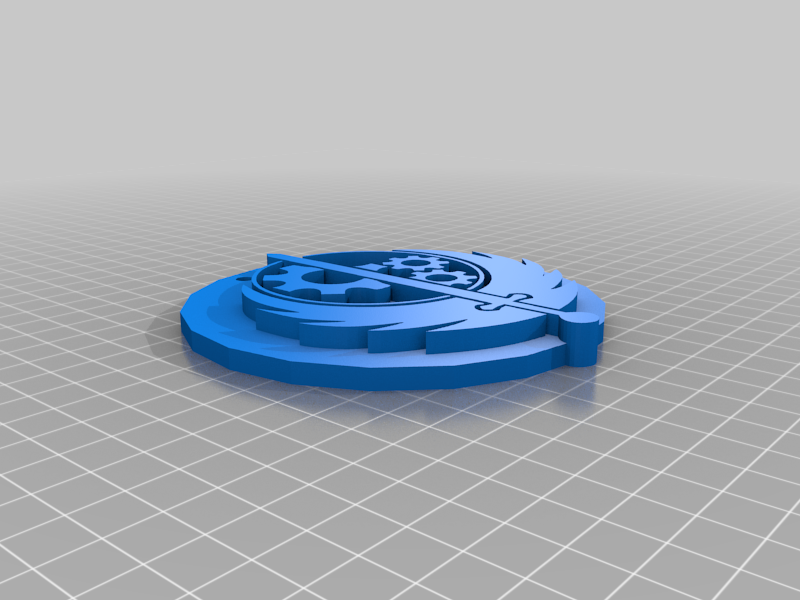 Brotherhood of steel medallion Fallout