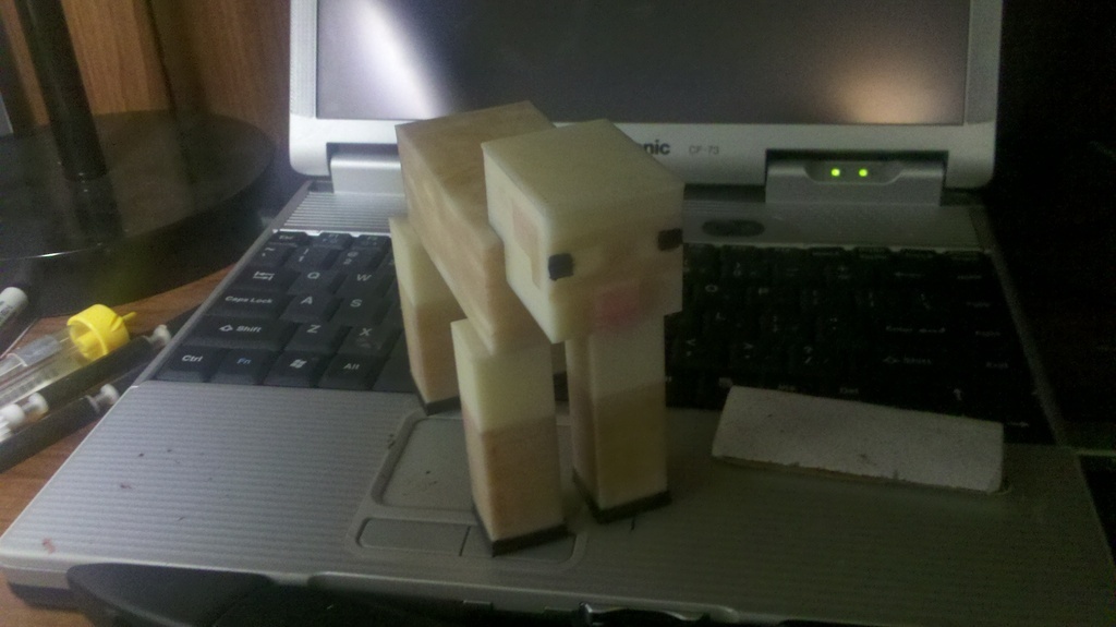 Parametric Minecraft - Skinned Sheep