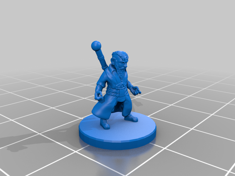 Gnome Sorcerer Miniature