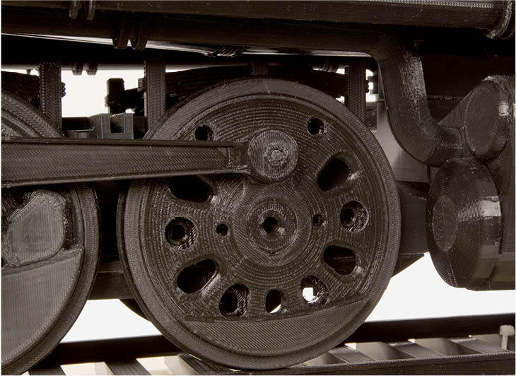 Drive Wheel 4-8-8-4 Big Boy Locomotive