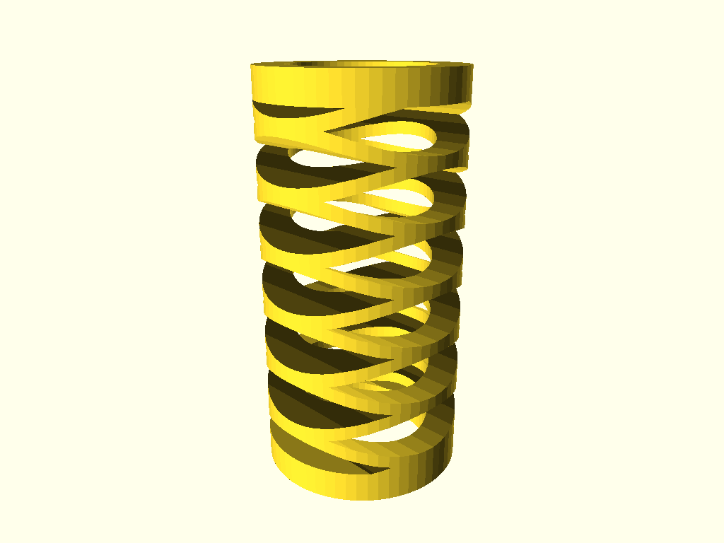 Customizable spring