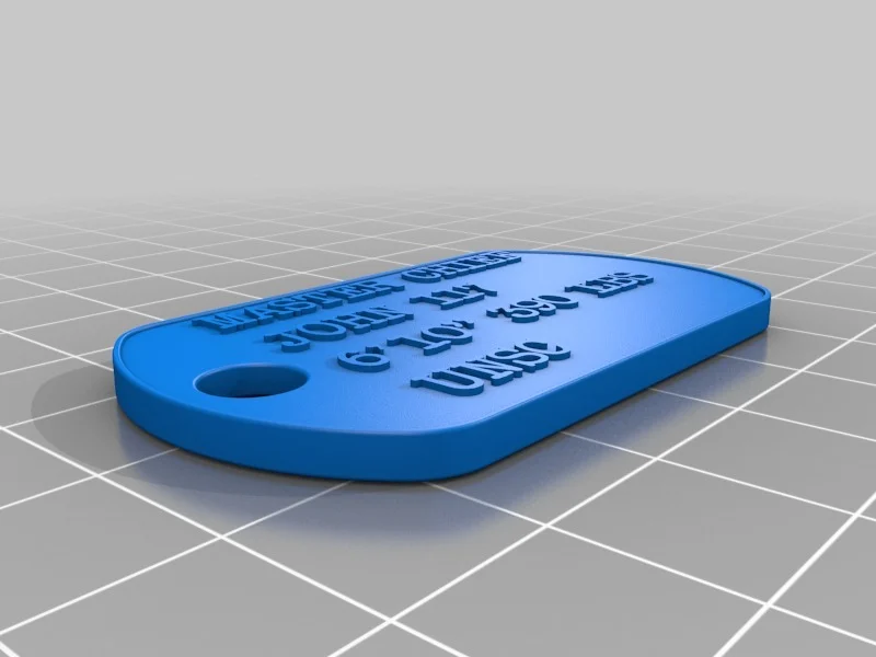 Halo- Master Chief's Dog Tag