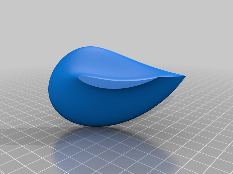 NACA airfoil sweep - OpenSCAD library