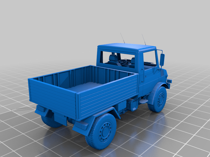 Unimog with no windows
