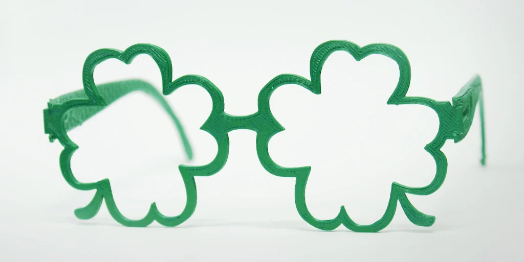 St Patrick's Day | 3D Printed Shamrock Glasses