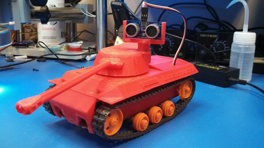 Logitank, made for Logitraxx Vehicle Chassis Kit