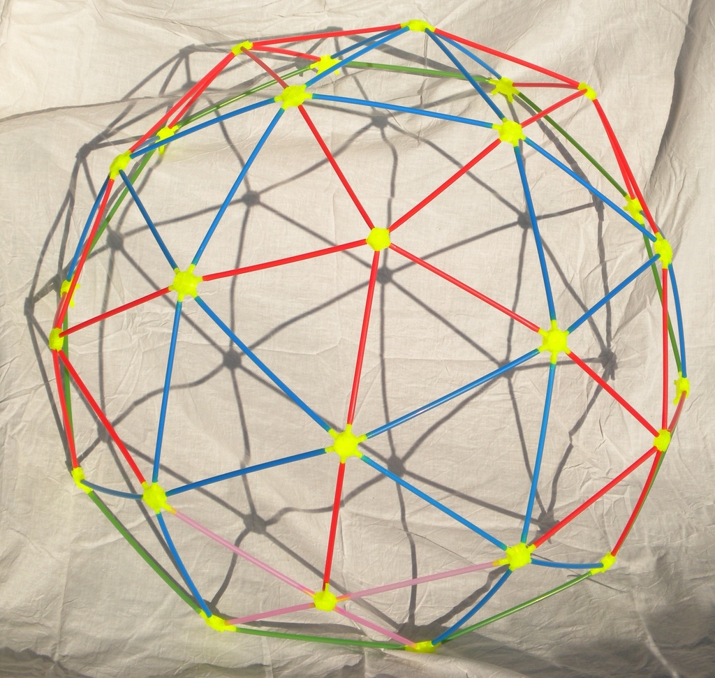 Mini dome with pins - Icosahedron