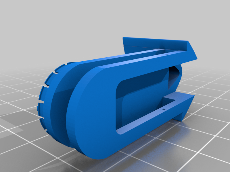 Instadose dosimeter clip body