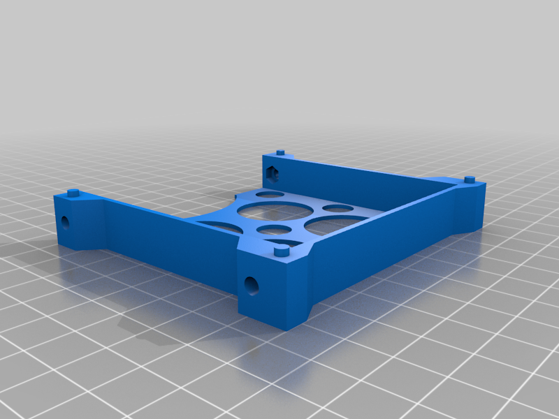 Ver:2.0 Modular multiple HDD 2.5"/ SSD rack tray holder stand container DIN Rail