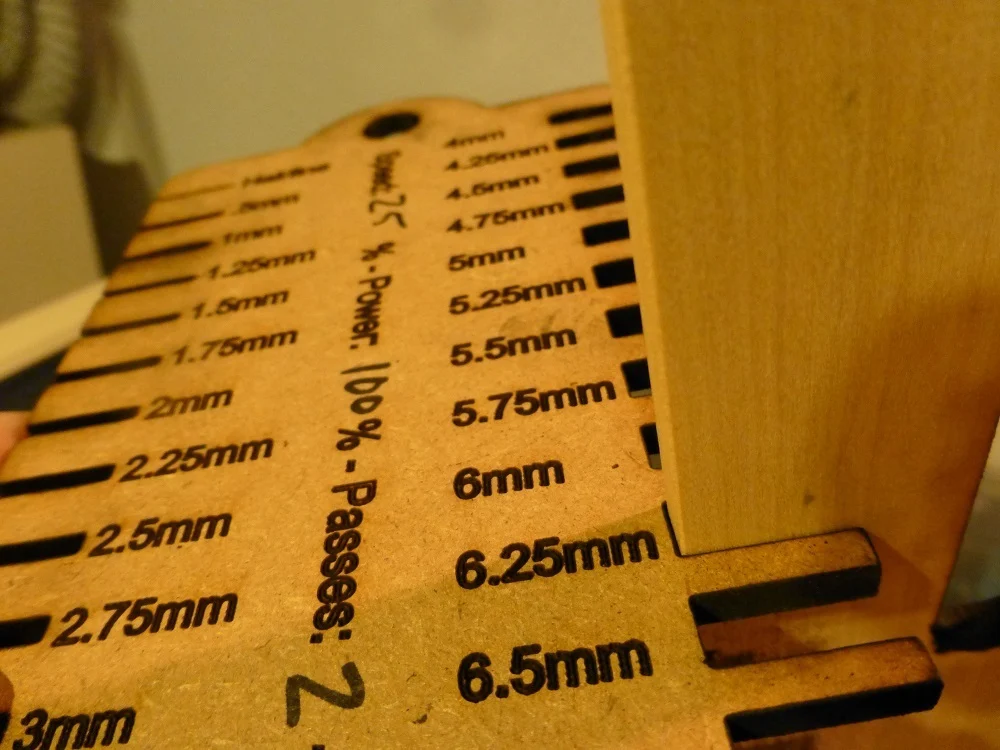 Laser Friction Fitting Gauge