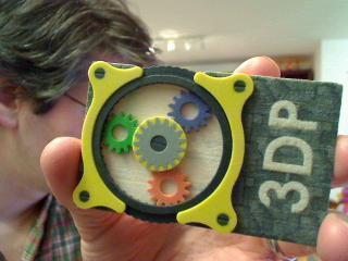 Business Card w/ Working Planetary Gears