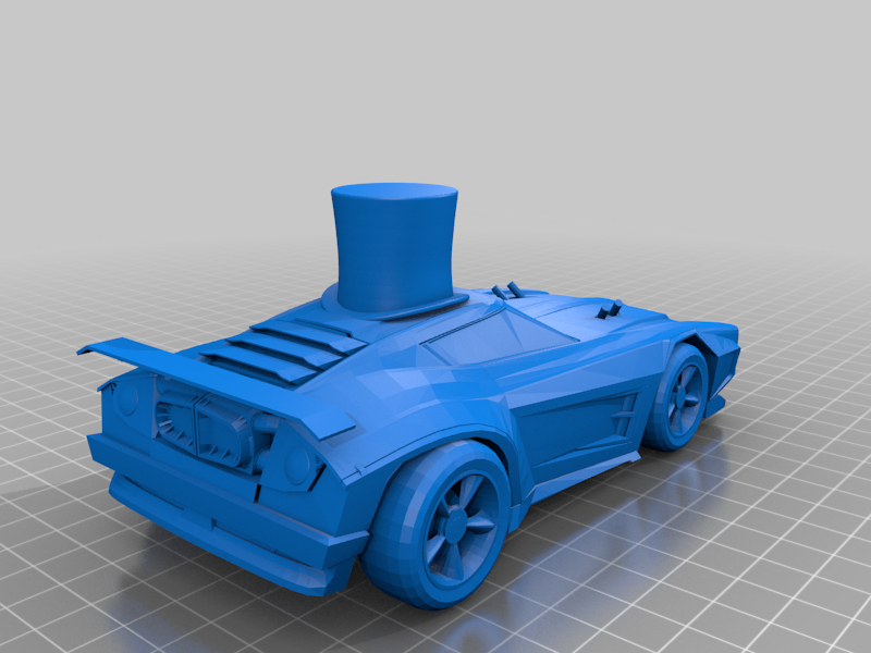 Rocket League Dominus w/top hat