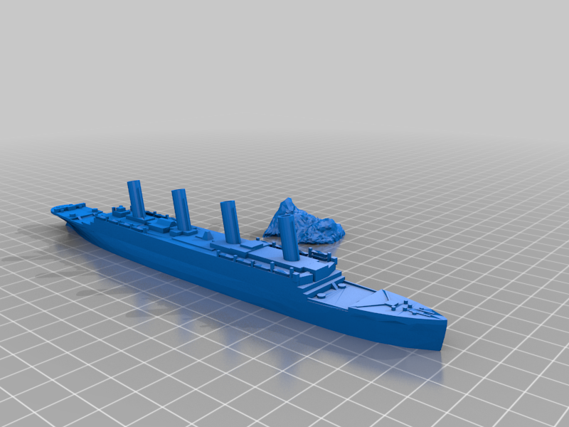Titanic + Iceberg