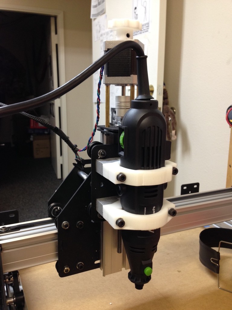 Shapeoko 2 Altocraft Rotary Tool Spindle Mount