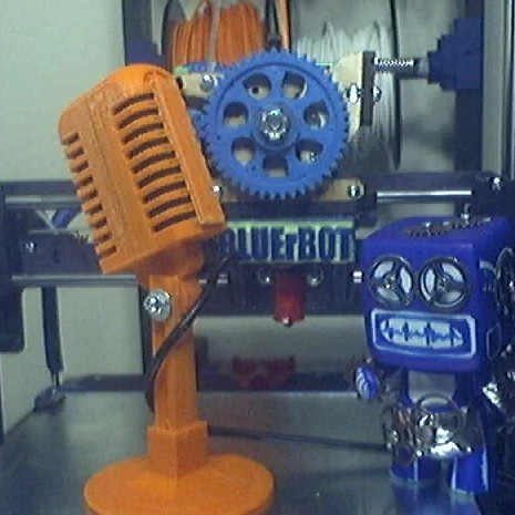 Old School Microphone