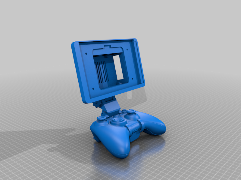 raspberry pi 3 mobile console (xbox 360 controller mount)