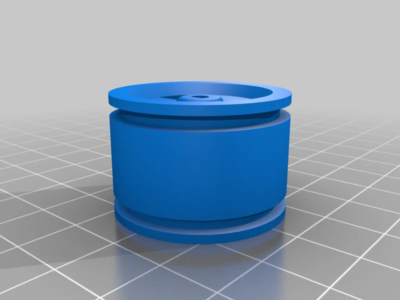 Wheel for LEGO technic tire mounted to N20 motor