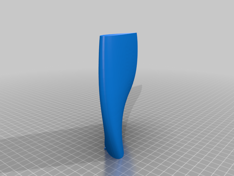 0.10 m^2 HAWT Printed Components