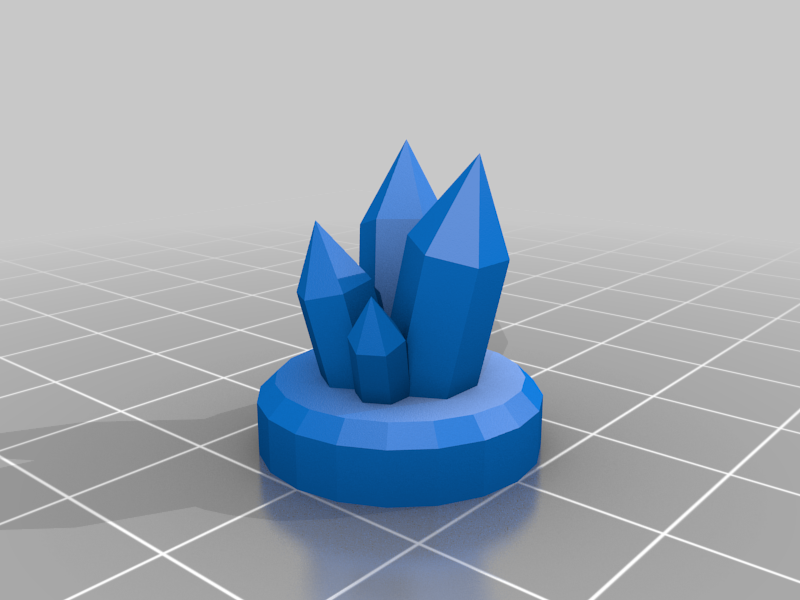 DnD Gem Artifact with Base